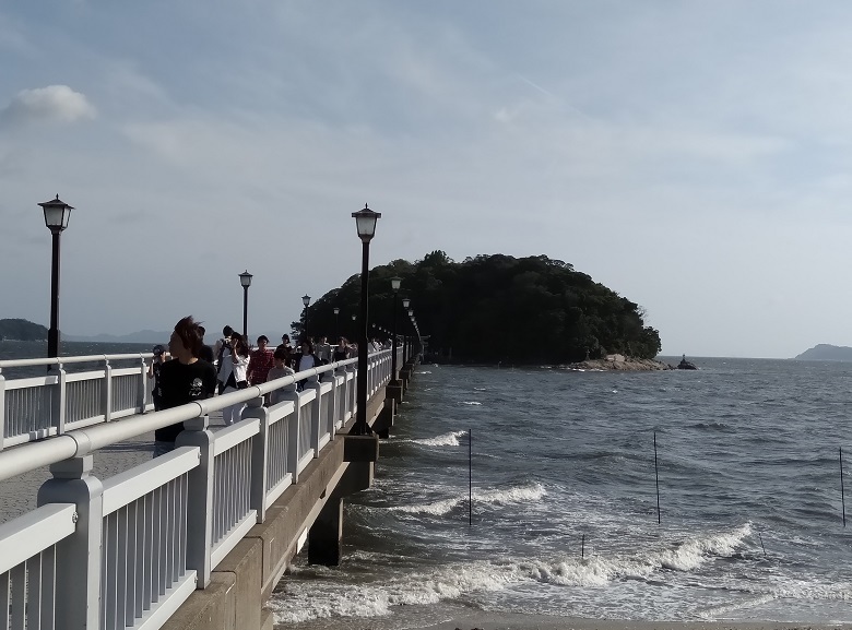 海に浮かぶパワースポット 愛知県蒲郡 竹島 八百富神社 御朱印集め開運紀行 風まかせ 運まかせ